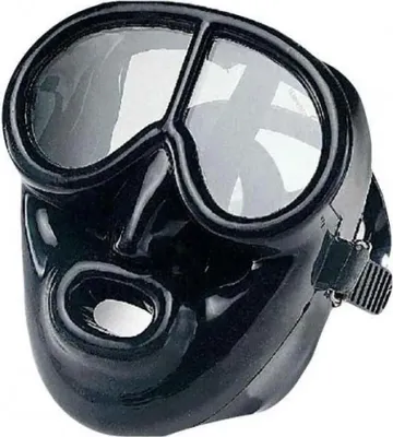 Image de Masque facial Tecnomar Pegasus Silicone Noir Noir One Size