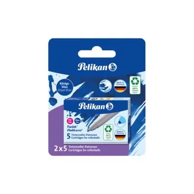 Produktbild von Pelikan 824705, Blau, Mehrfarbig, Kugelschreiber, 10 Stück(e), Box, Deutschland