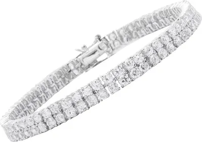 Produktbild von Tennisarmband aus 925er Silber und Zirkonia SB0039