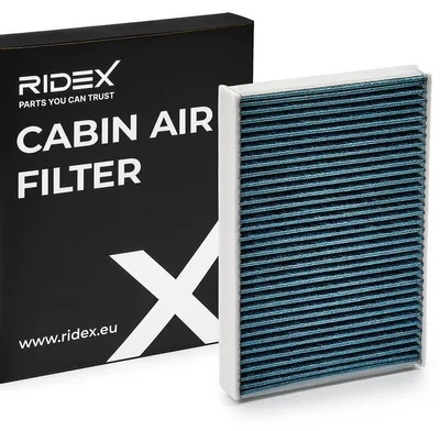 Produktbild von RIDEX 424I0493 Aktivkohle Innenraumfilter Pollenfilter für VOLVO XC60 (156) für LAND ROVER Range Rover Evoque (L538)
