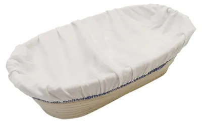 Produktbild von Gärtücher für rechteckige Gärkörbe 14x42 cm