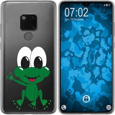 Produktbild von PhoneNatic Case kompatibel mit Huawei Mate 20 Silikon-Hülle Cutiemals M2