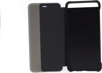 Immagine prodotto di Custodia nera per Huawei P10 - Custodia a libro - Portacarte - Chiusura magnetica