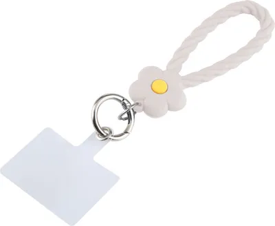 Zdjęcie produktu dla Łańcuszek do telefonu komórkowego, uniwersalna smycz do etui na telefon komórkowy, nylon, kolor: khaki