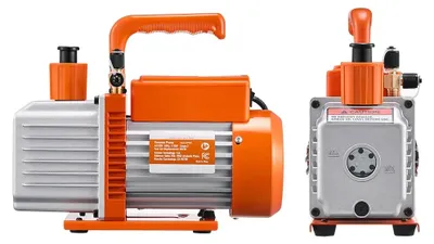 Imagen del producto de Bombas de vacío, funcionamiento eficiente, amplia compatibilidad, 6 CFM, 1-2 HP, 2 etapas, modelo para la Unión Europea