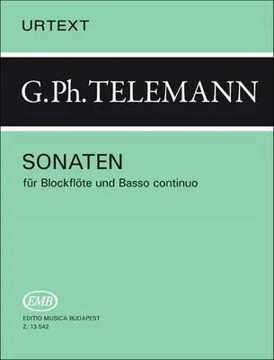 Produktbild von Sonatenfür Blockflöte und Bc