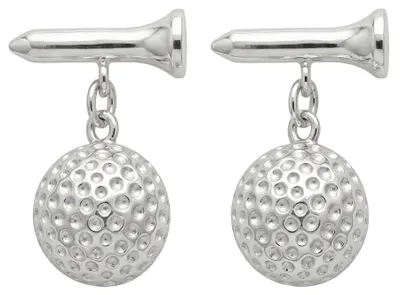 Image de Manchettes en forme de T en argent sterling pour hommes