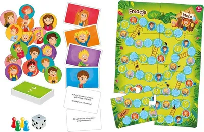 Zdjęcie produktu dla KUKURYKU PL Emocje - Gra planszowa 63667