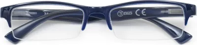 Produktbild von B&S READY READ.PLAST.NYL. BLUE +1.0 3PCS | Blaue Lesebrillen im 3er-Set