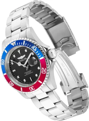 Obrázek produktu pro Invicta Pro Diver 47354 Pánské Hodinky - Quartz Hnutí - Nerezová Ocel s Černým Ciferníkem - 40 mm