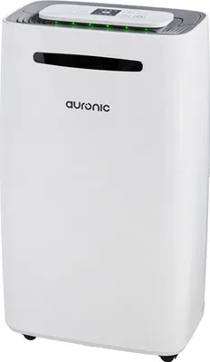 Produktbild von Auronic Luftentfeuchter - Compact Plus Series - Entfeuchtet 16L pro Tag im Haus - 5,5L Wassertank - Schlafzimmer, Badezimmer, Wohnzimmer und Büro - Feuchtigkeitsabsorber für Zuhause - Dehumidifier - Weiß