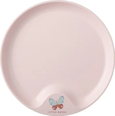 Produktbild von Mepal - Kinderteller Mio Little Dutch - Kleinkind Teller - Kinder-freundlicher Teller - Kinder Geschirr - Mikrowellen- und Spülmaschinengeeignet - Flowers & Butterflies