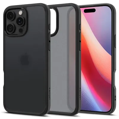 Obrázok produktu pre Spigen Ultra Hybrid, Ochranný obal, Apple, iPhone 16 Pro, 16 cm (6.3"), Čierna