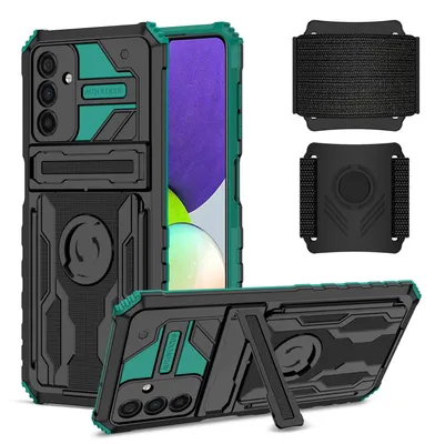 Produktbild von Für Samsung Galaxy A54 5G Armor Hülle + Armband TPU Schutz Tasche Hülle Cover