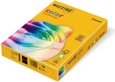 Produktbild von Mondi Maestro Color sonnengelb 120g/m² DIN-A4 - 250 Blatt SY40