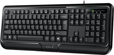 Obrázek produktu pro GENIUS Genius KB-118 II/Drátová USB/CZ-SK layout/Černá