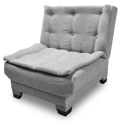 Image de MENZZO Fauteuil transformable en banquette Lefkada Tissu texturé Gris