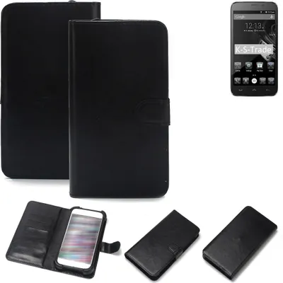 Produktbild von K-S-Trade Handyhülle Schutzhülle kompatibel mit Homtom HT6 Handy Schutz Hülle Handyhülle Bumper schwarz 1x