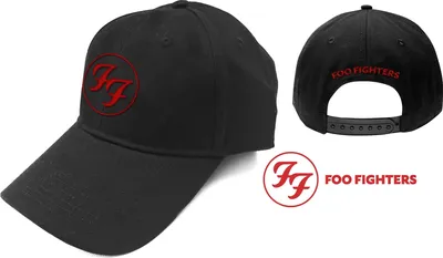 Produktbild von Foo Fighters - Red Circle Logo, Cap schwarz