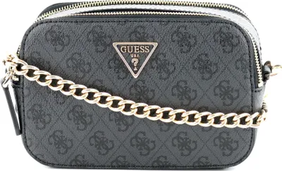 Produktbild von GUESS Damen Schultertasche Noelle Coal Logo : grau-11 Farbsortierung: grau-11