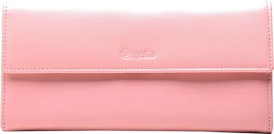Image de Esquire Cuir porte-monnaie Viktoria Ladies Long Wallet Apricot Blush rose