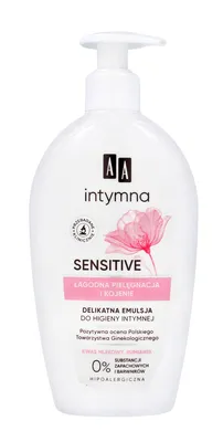 Obrázok produktu pre AA Intymna sensitive, emulsja do higieny intymnej, 300 ml