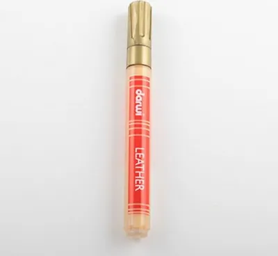 Obrázek produktu pro LEATHER fixy na kůži a koženku - Zlatá 6 ml