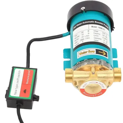 Image de Pompe de surpression, puissance 90 W, débit 10 L/min, 220V, bleu