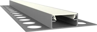 Produktbild von LED Fliesen-Mittelprofil 2m EXO-F1_16 (16 mm) – Flächenbündiges Fliesenprofil für LED-Strips
