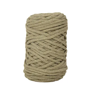 Zdjęcie produktu dla Braidy Recyling Garn pleciony, 4 mm oliwkowy