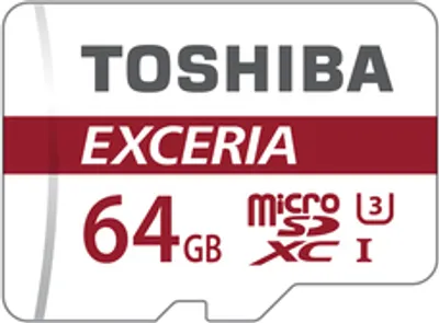 Produktbild von Toshiba THN-M302R0640EA SD microSD Card  64GB Toshiba SDXC Exceria   M302/R90 retail