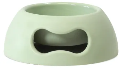 Image de United Pets Pappy - Small Dog Feeder, Respectueux de l'environnement, Italy, Vert, Capacité 350 ml (S)