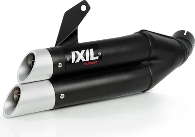 Zdjęcie produktu dla Tłumik tylny IXIL Hyperlow stal nierdzewna czarny / zaślepka aluminiowa - XK7336XB