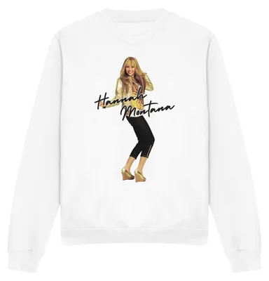 Produktbild von Hannah Montana - Sweatshirt für Herren/Damen Uni TV34275 (M) (Weiß)