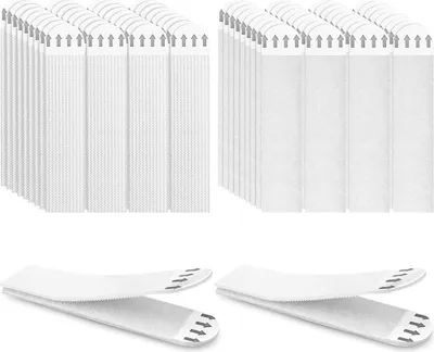 Produktbild von Wandhalterung Ohne Bohren 36 Paar, Klebestreifen Für Bilder & Dekoration
