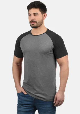 Produktbild von SOLID SDBastian Herren T-Shirt Kurzarm Shirt mit Rundhals-Ausschnitt Baumwollmischung Regular fit