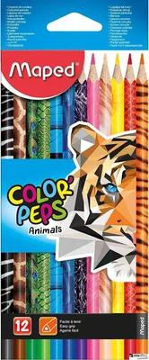Productafbeelding van Farbstifte 12ST Animal sortiert