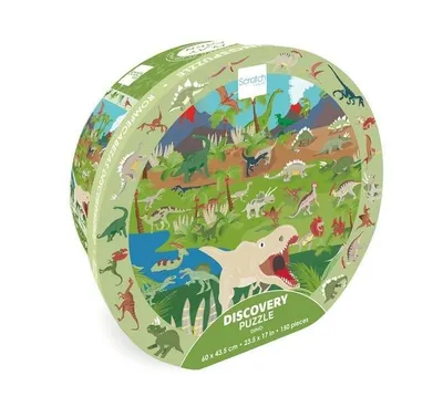 Zdjęcie produktu dla Puzzle 150 obserwacyjne Dinozaury