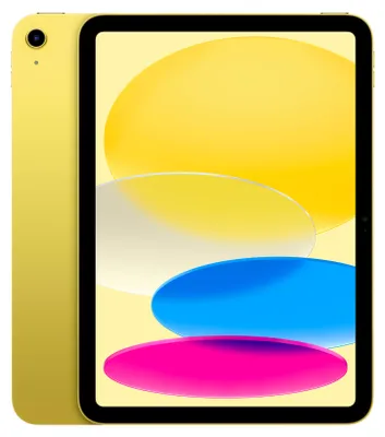 Produktbild von Apple iPad , 27,7 cm (10.9"), 2360 x 1640 Pixel, 64 GB, iPadOS 16, 477 g, Gelb