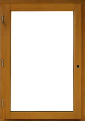 Image de Fenetre Bois 1 Vantail H75 x L50 cm Côte Tableau Tirant Gauche
