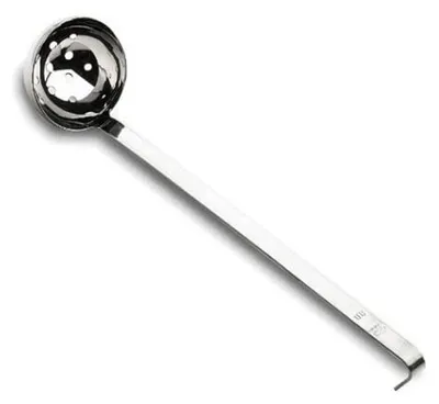 Perforierter Löffel, Edelstahl, 46 cm, spülmaschinengeeignet