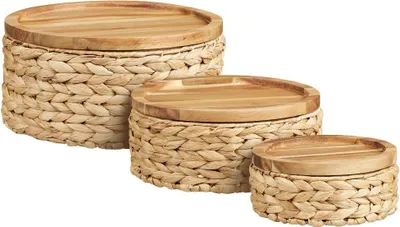 Immagine prodotto di Dorte Cesto Set da 3 naturale.