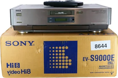 Immagine prodotto di Sony EV-S9000E | Registratore Video 8 / Hi8 | CON IMBALLAGGIO ORIGINALE