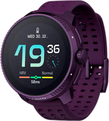 Produktbild von SUUNTO Race Titanium Multisport-GPS-Sportuhr, 1,43-Zoll-AMOLED-Display, 26 Tage Akkulaufzeit, wasserdicht bis 100 m, über 95 Sportmodi, Amethyst