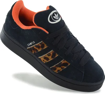 Produktbild von adidas CAMPUS 00s W - Leopard Stripes - Damen Sneakers Schuhe Schwarz JH9767 , EU 38 2/3 UK 5.5