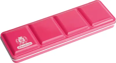 Produktbild von Schmincke HORADAM Metallkasten Pretty Pink 15 x halbe Näpfchen 74 663 097
