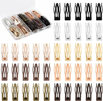 Zdjęcie produktu dla Szpilki do włosów, czarne, 40 sztuk, solidne, do różnych fryzur