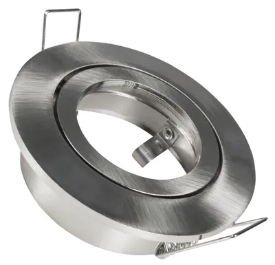 Produktbild von Einbaurahmen McShine "DL-248s" rund, Ø82mm, schwenkbar, Clip Verschluss
