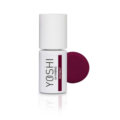 Produktbild von Yoshi | Hybrid-Nagellack - 405 Distinct - Hybrid-Gellack - Hybridlack - UV LED - 6ml - Profi Qualität - Rot