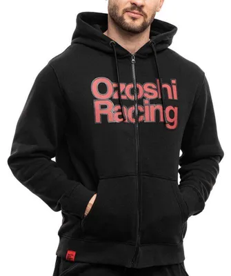 Image de Ozoshi - Sweat à capuche « Hudson » pour homme PP9822 (M) (noir)